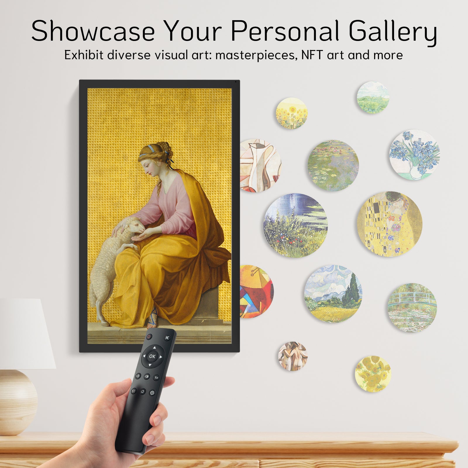 NexFoto Elite Pro 32 | 32 inch Digital Picture Frame( Non-Touchscreen)