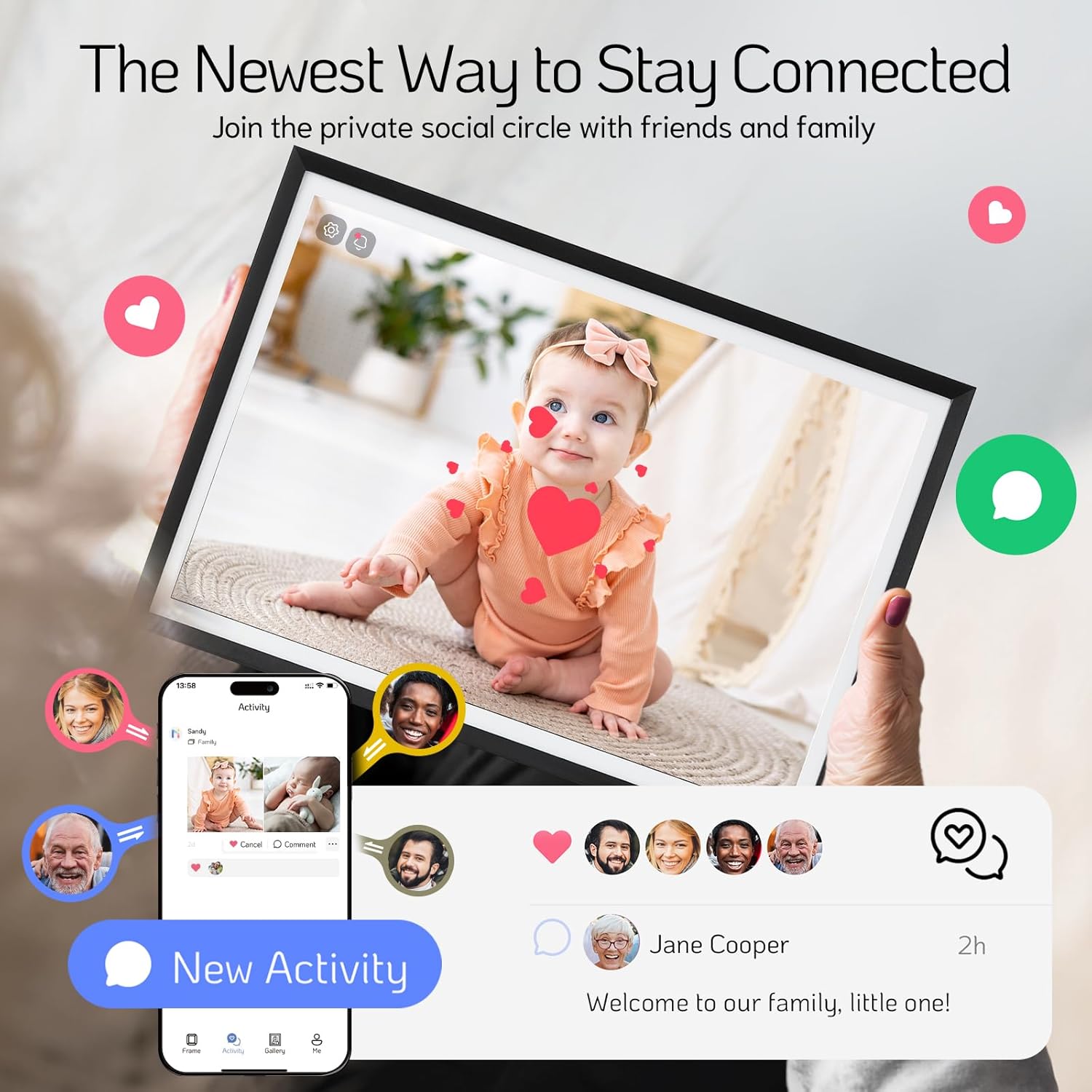 The Newest Way to Stay Connected.