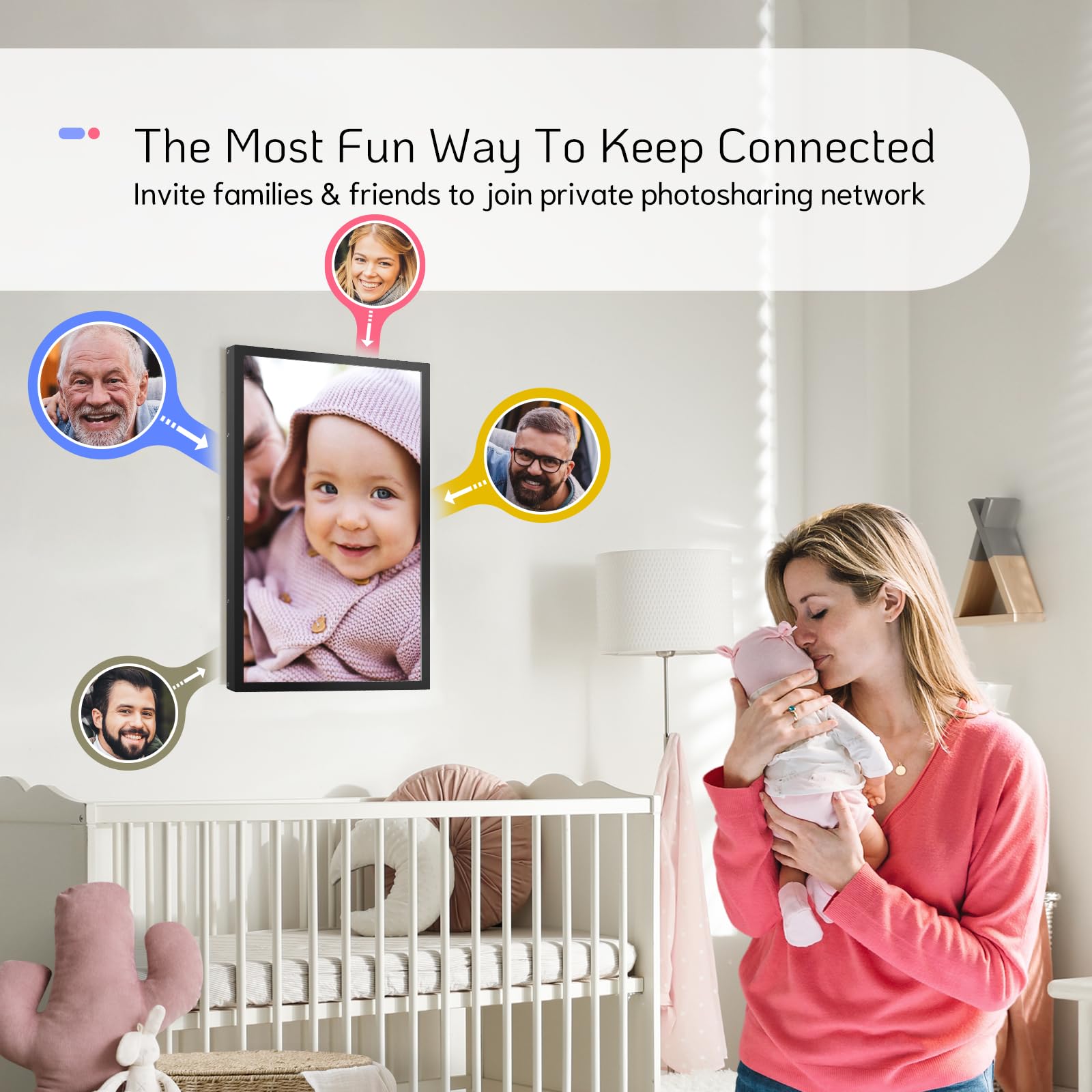 Elite Pro 22 | 21.5 inch Digital Picture Frame( Non-Touchscreen)