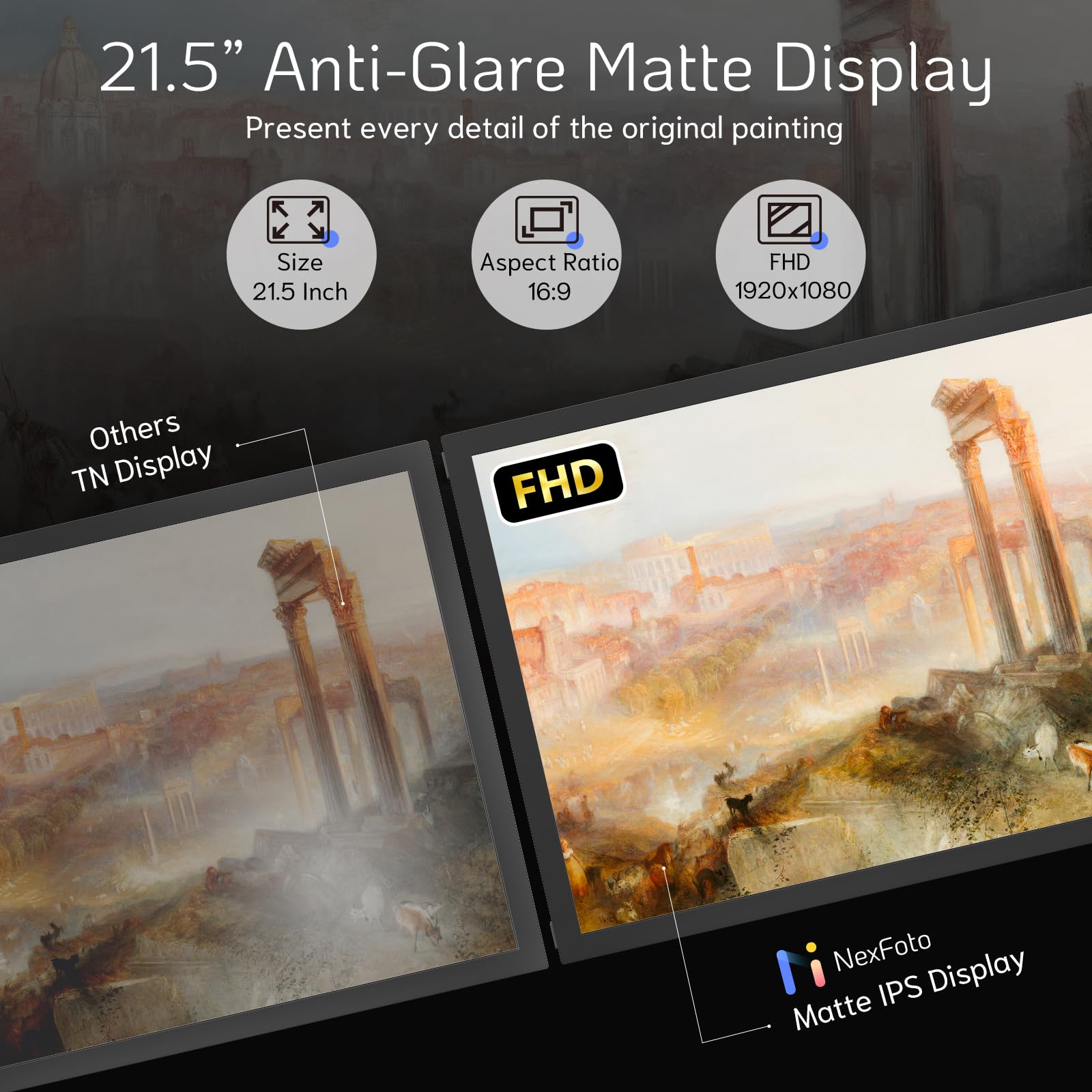 Elite Pro 22 | 21.5 inch Digital Picture Frame( Non-Touchscreen)