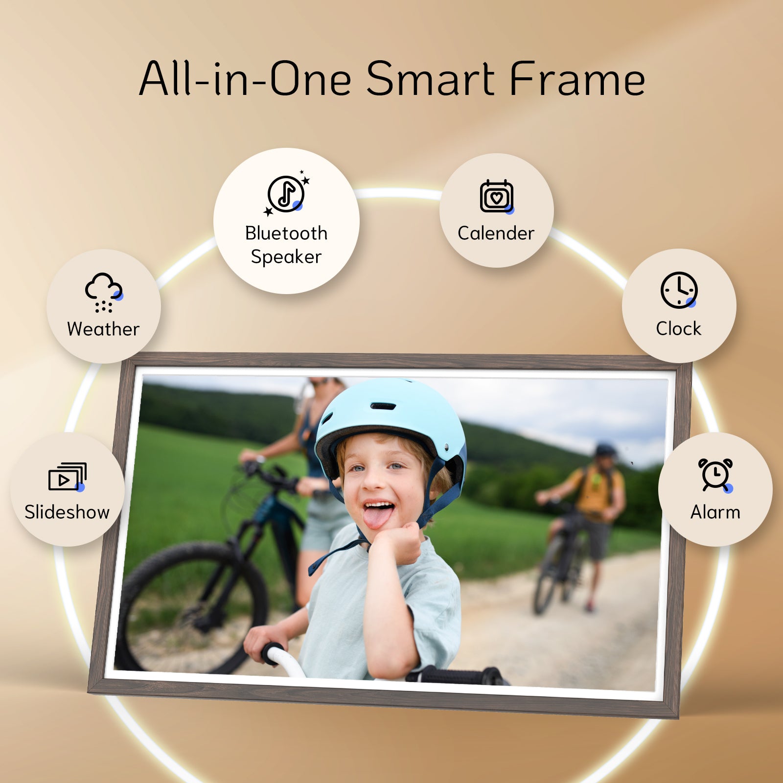 NexFoto Elite Pro 32 | 32 inch Digital Picture Frame( Non-Touchscreen)