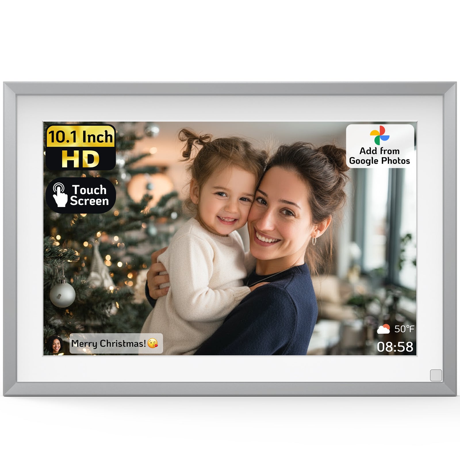 NexFoto Elite 10 | 10.1 inch Digital Picture-Frame