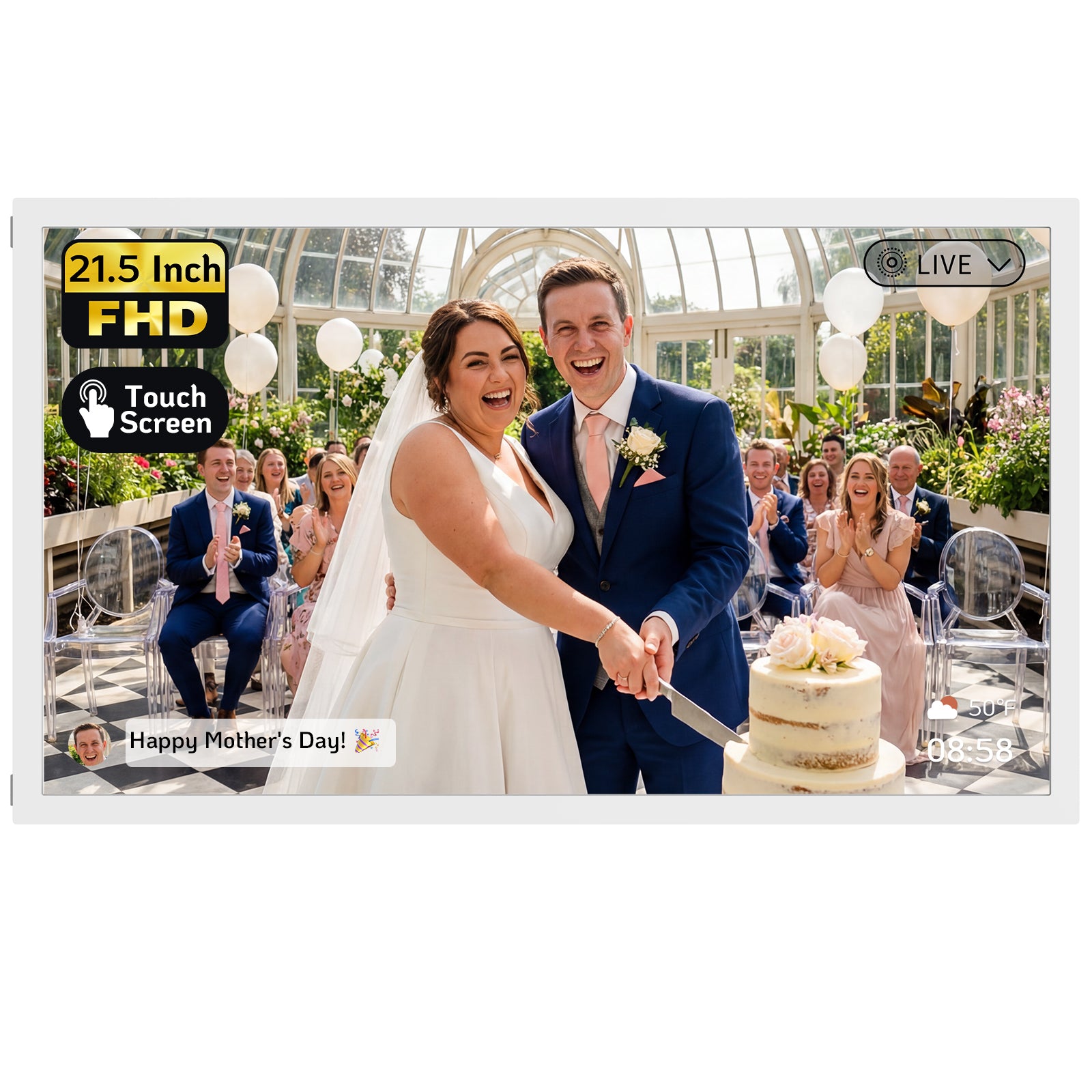 NexFoto Elite Pro 22 Max | 21.5 inch Digital Picture Frame