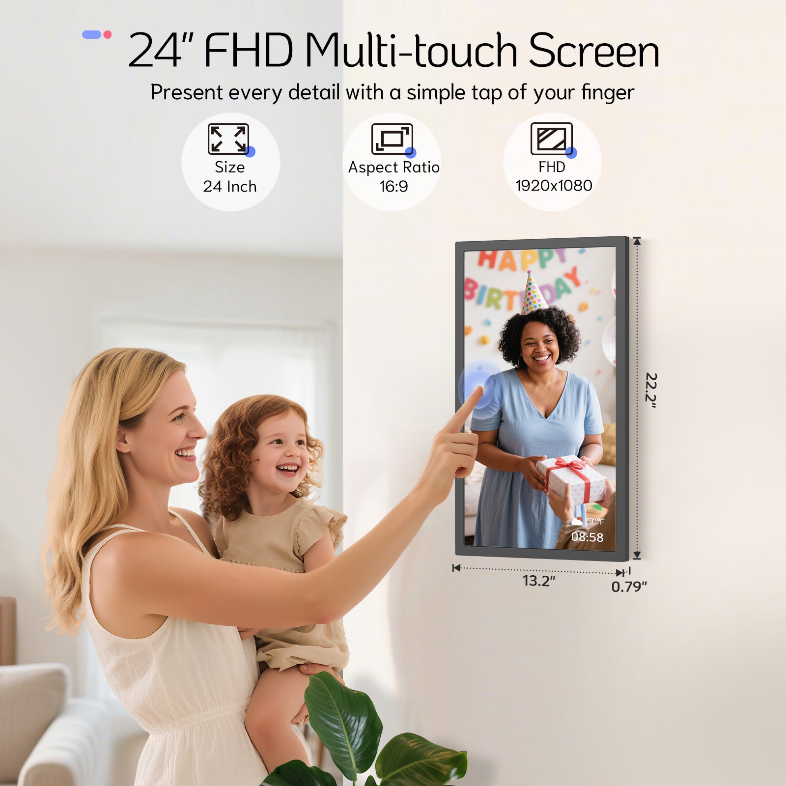 NexFoto Elite Pro Max | Digital Picture Frame