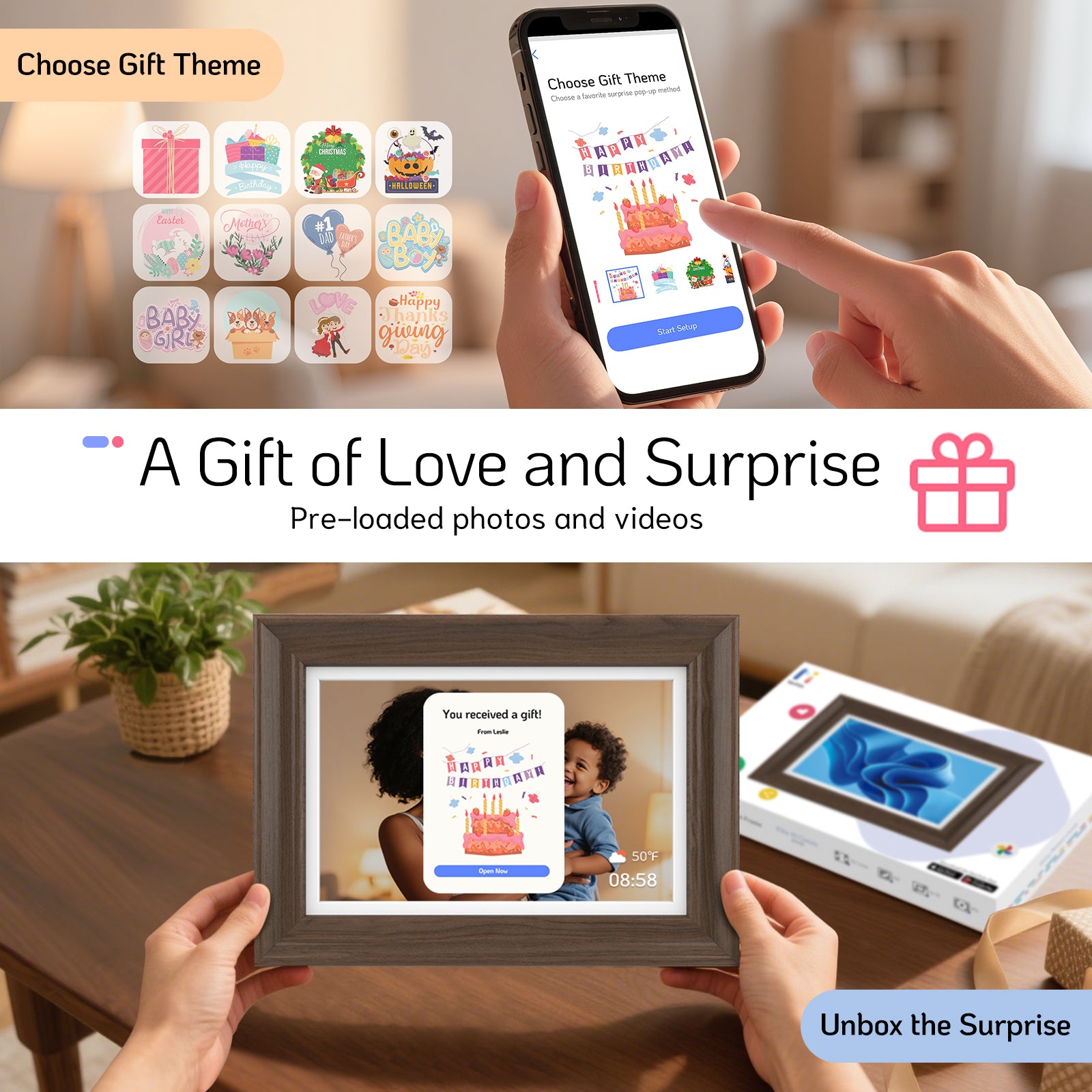 A Gift of Love and Surprise.