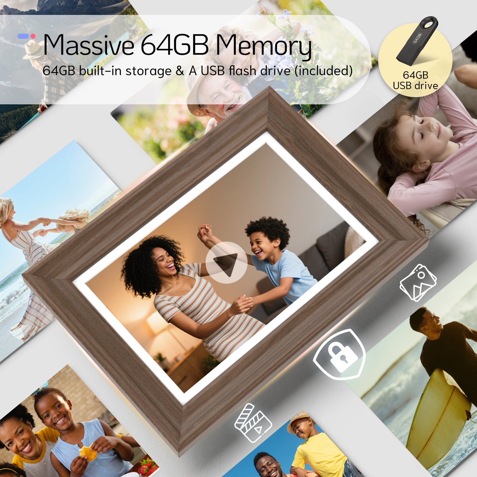 Massive 64GB Memory.