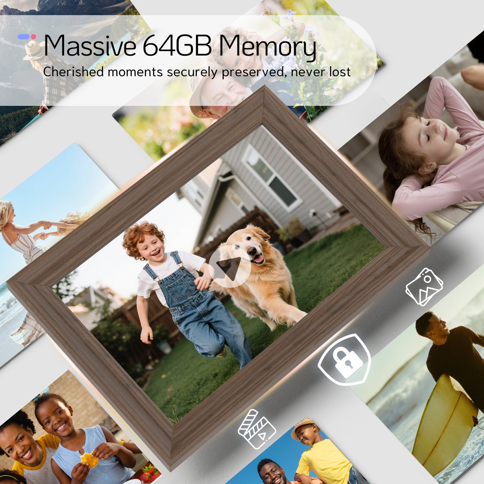 Massive 64GB Memory.