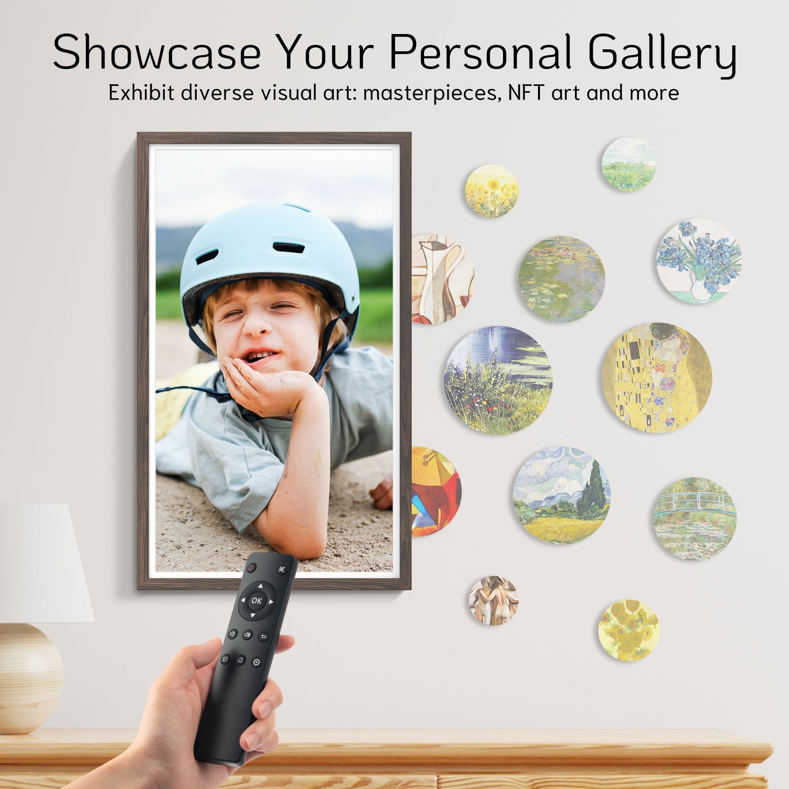 NexFoto Elite Pro 32 | 32 inch Digital Picture Frame( Non-Touchscreen)