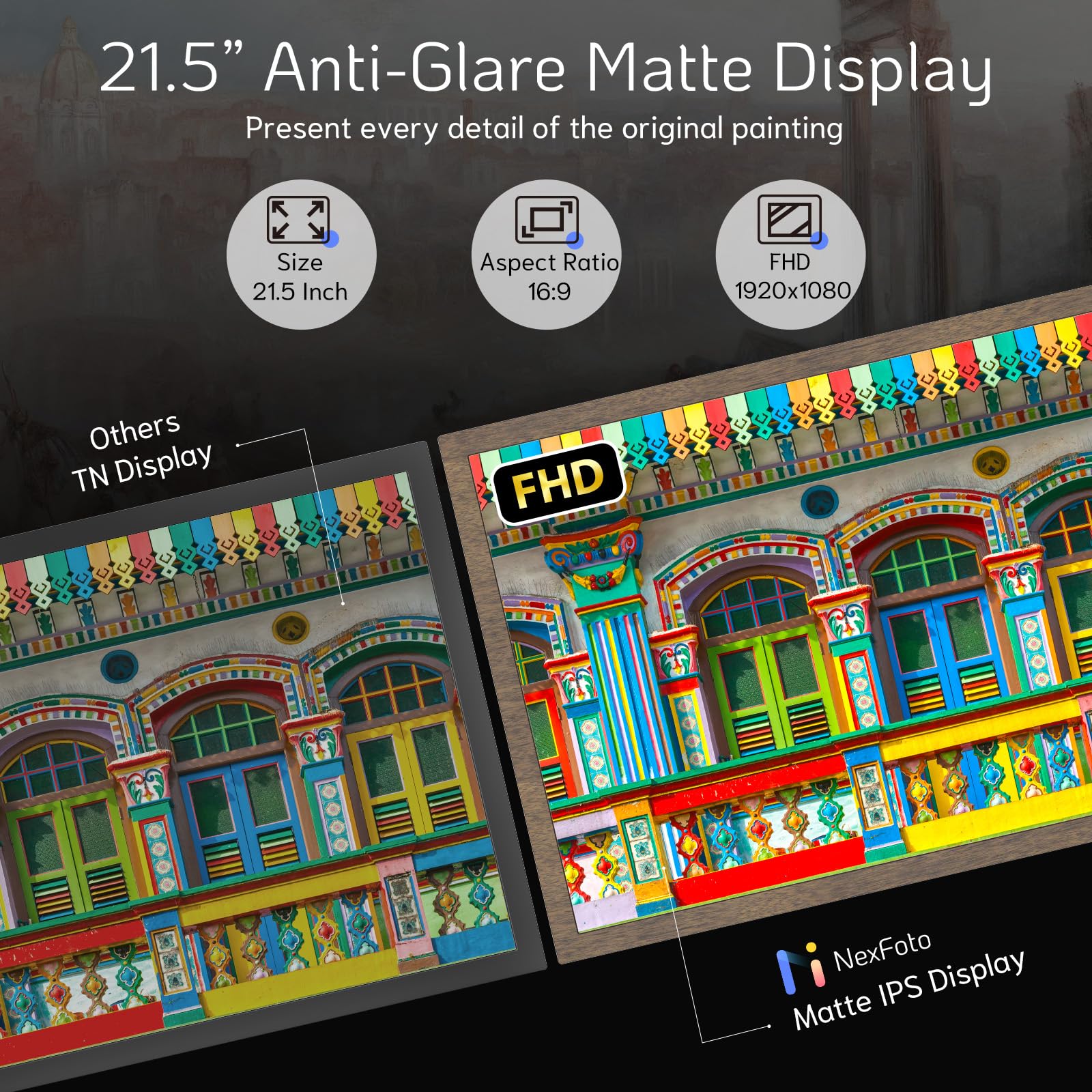 Classic Pro 22 | 21.5 inch Digital Picture Frame( Non-Touchscreen)