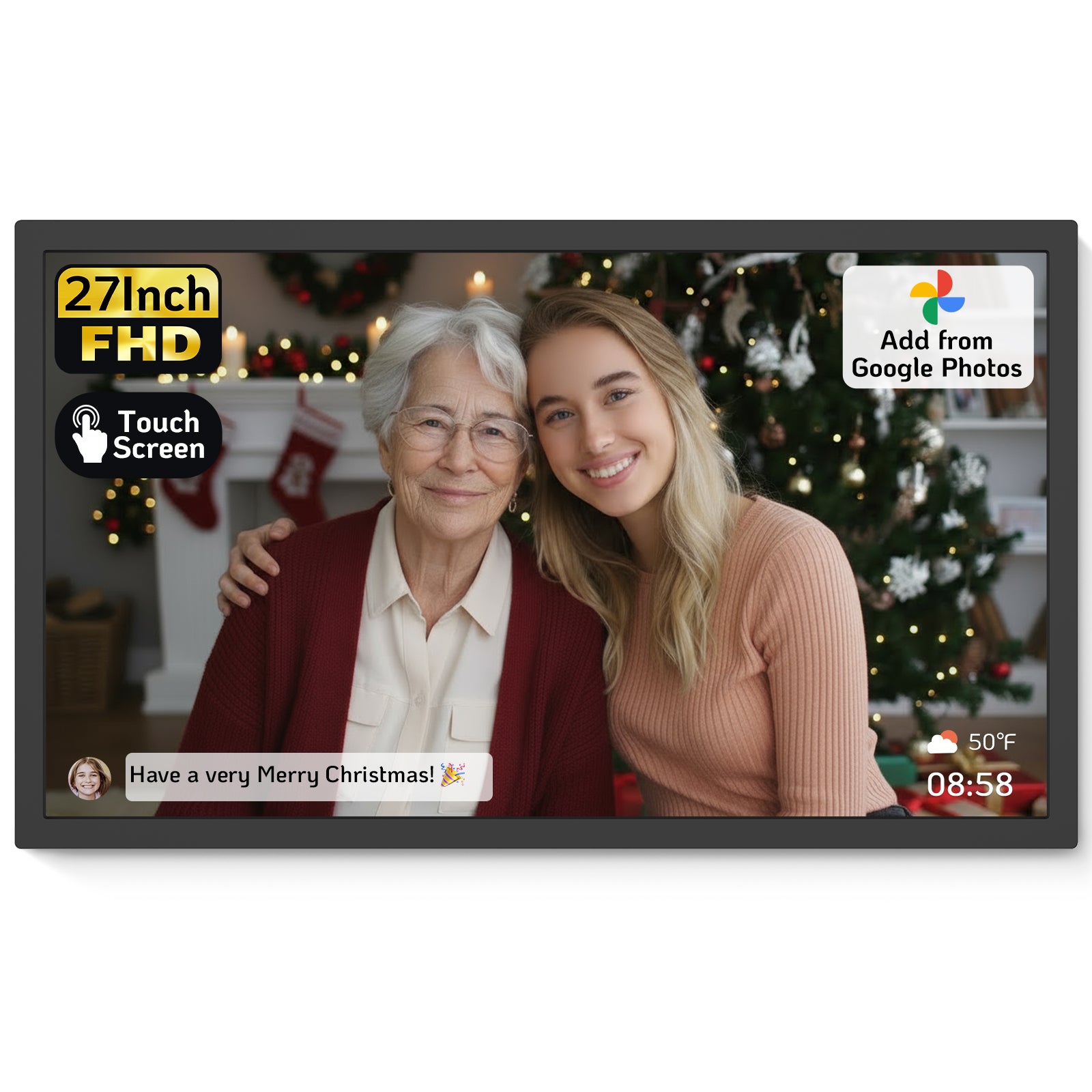 NexFoto Elite Pro | Digital Picture Frame